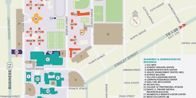 図ニューヨーク大学キャンパス